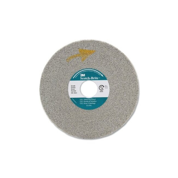 EXL Deburring Wheels, 6 X 1 X 1, Medium, 6,000 rpm, Silicon Carbide