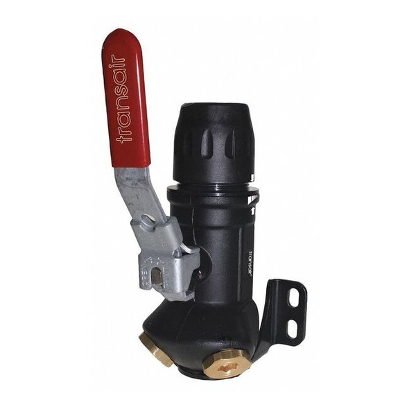 Transair Elbow, Brass, Push-Fit 1 in, NPT 1/2 in 6694 25 22GR