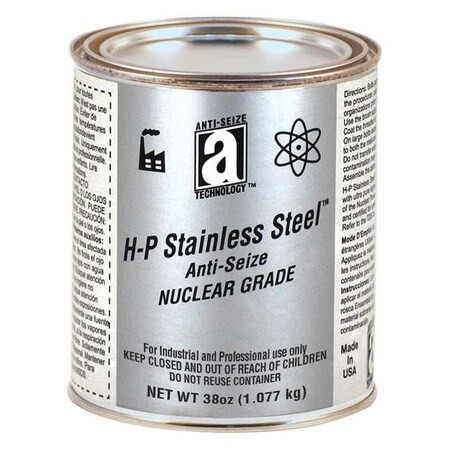 Anti-Seize Technology Nuclear Grade Anti-Seize,SS Base,Silver 63025
