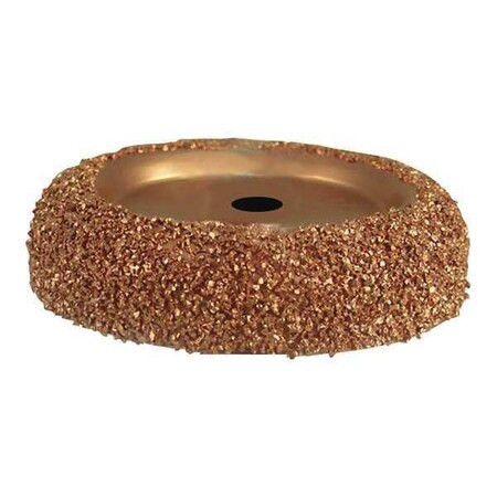 Astro Pneumatic Buffing Wheel,Rasp,2.5" 235RASP