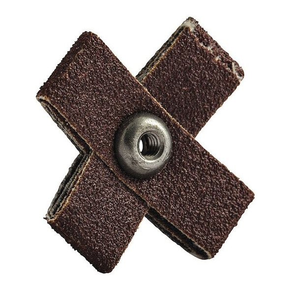 Merit Cross Pad,1-1/2 x 1-1/2 x 1/2,80 Grit 08834184465