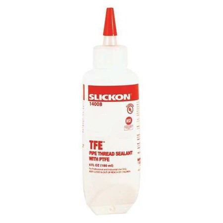 Pipe Thread Sealant 6 fl oz, Tube, TFE, Off-White, Paste