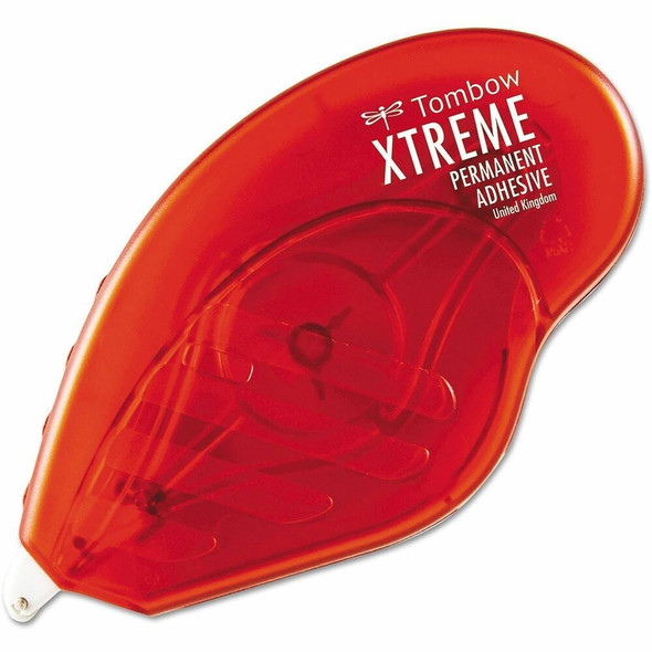 Tombow Xtreme Adhesive Tape Runner, Permanent - Clear - 1 Each