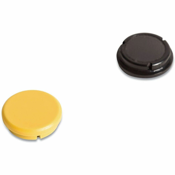 U Brands Board Magnet - 0.7" Diameter - Circle - 10 / Pack - Assorted