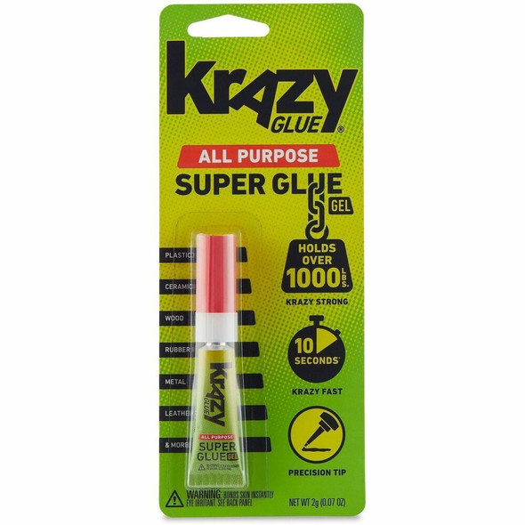 Krazy Glue Super Glue - 0.07 oz - 1 Each