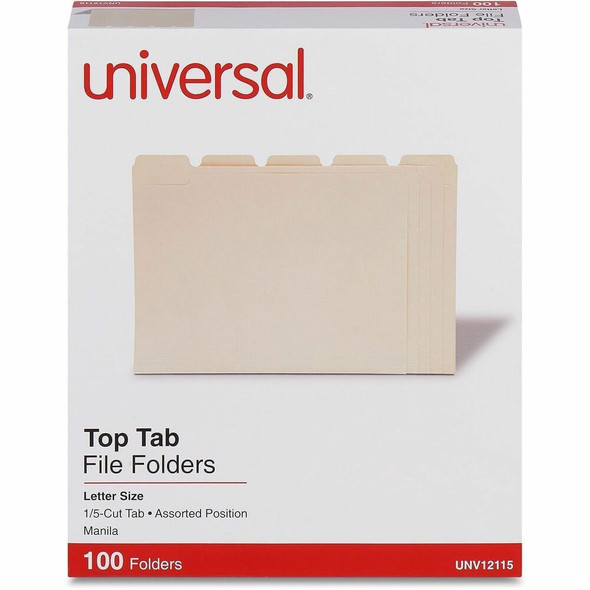 Universal  Top Tab File Folder 12115