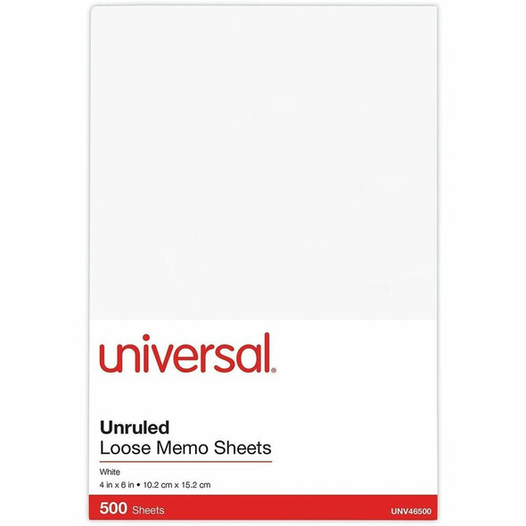Universal  Memo Sheet 46500