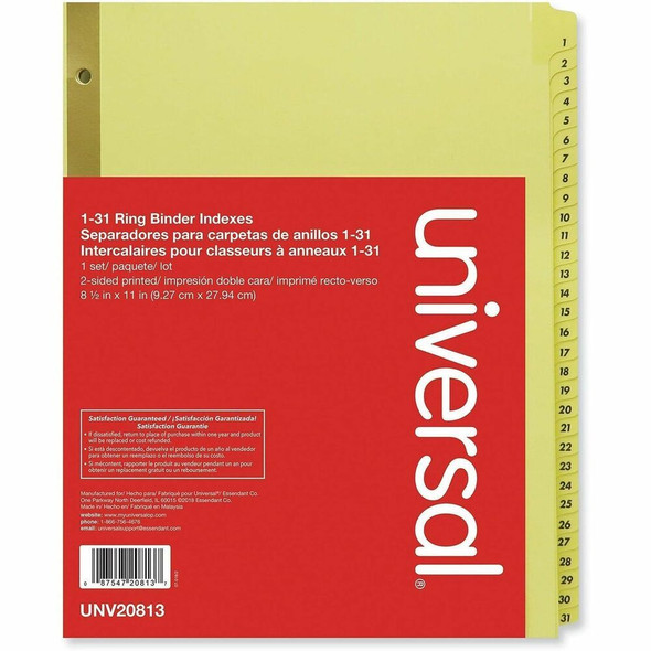 Universal Deluxe Index Divider