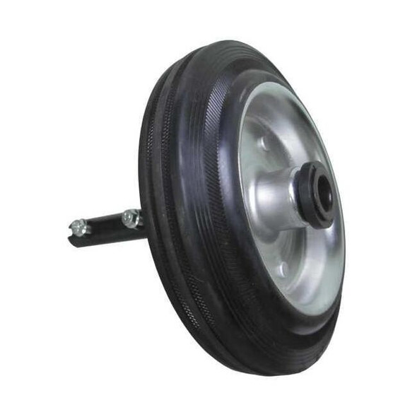 Dayton Wheel, Black/Silver, 7 in Dia, PK2 VE1YNW6WG