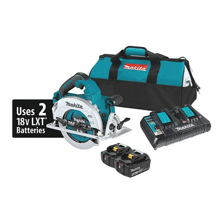 Makita 36V (18V X2) LXT Brushless 7-1/4 in Circular Saw Kit (5.0Ah) XSH06PT