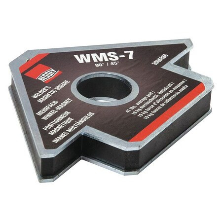 Bessey Magnetic Welding Square,4-3/4In,41lb. WMS-7