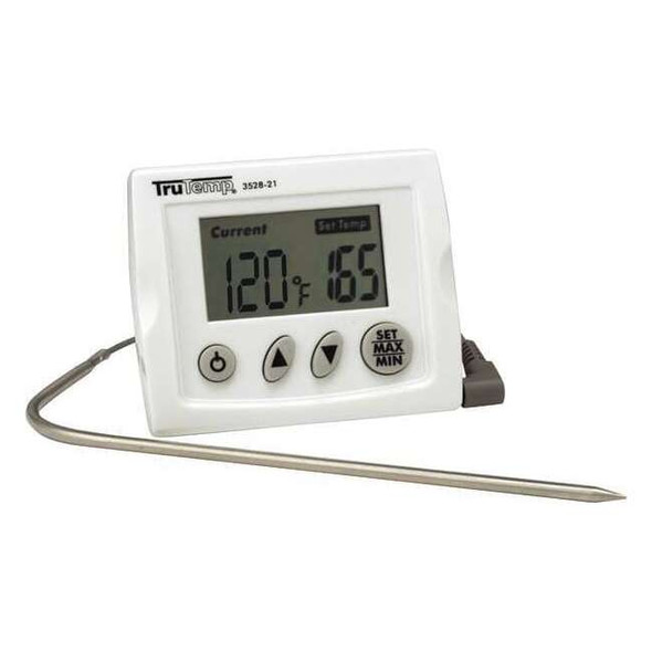 Taylor Digital Thermometer,4" L 3518N