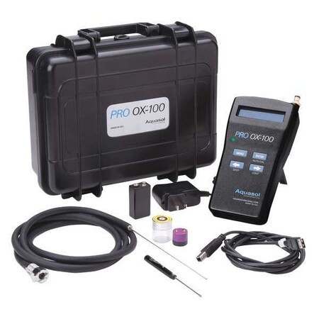 Aquasol Oxygen Monitor,LCD,4 in.H GP-OX KIT