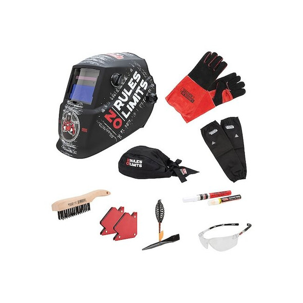 Lincoln Electric Welding Helmet Kit,Black,Auto-Darkening K5431-1