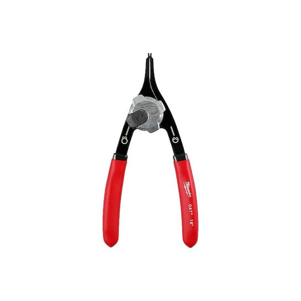 Milwaukee Tool Retaining Ring Plier,0.047" Tip Diameter 48-22-6533