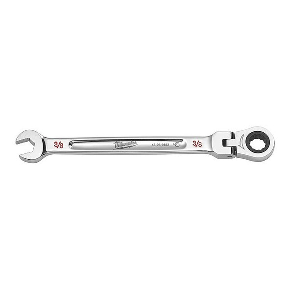 Milwaukee Tool 3/8 in. SAE Flex Head Combination Wrench 45-96-9812