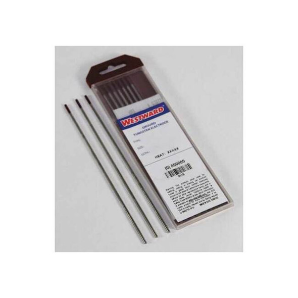 Westward Welding Electrode 1/8" Dia., AWS A5.12, Type TE3Z, PK10 31GH75