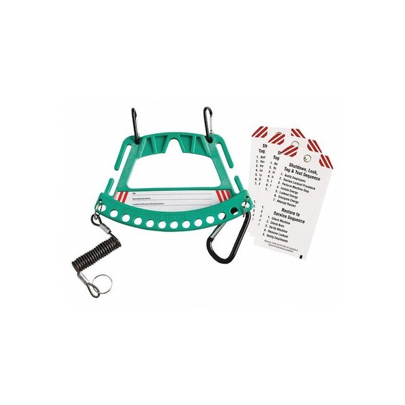 Brady Lockout Station,5-1/4" H x 7-3/4" W 148861