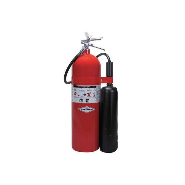 Fire Extinguisher, 15 lb Capacity, Class BC ,UL Rating10B:C ,Carbon Dioxide
