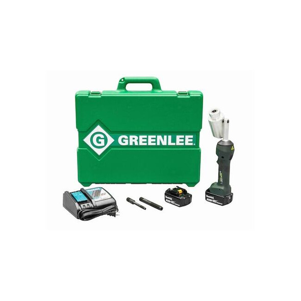 Greenlee Punch Driver Kit, 18.0V, Li-Ion, Cordless LS100X11A
