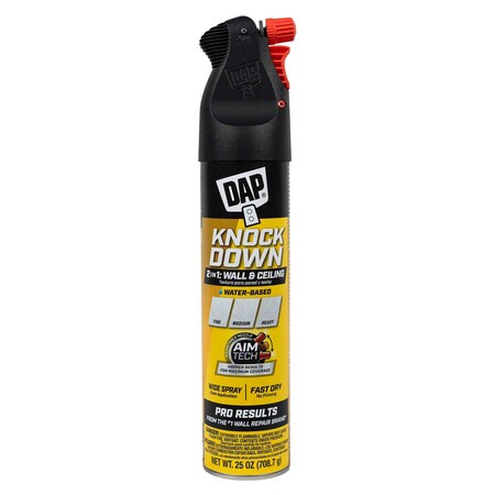 Dap Textured Spray Paint,Water Base,25 oz 7079850010
