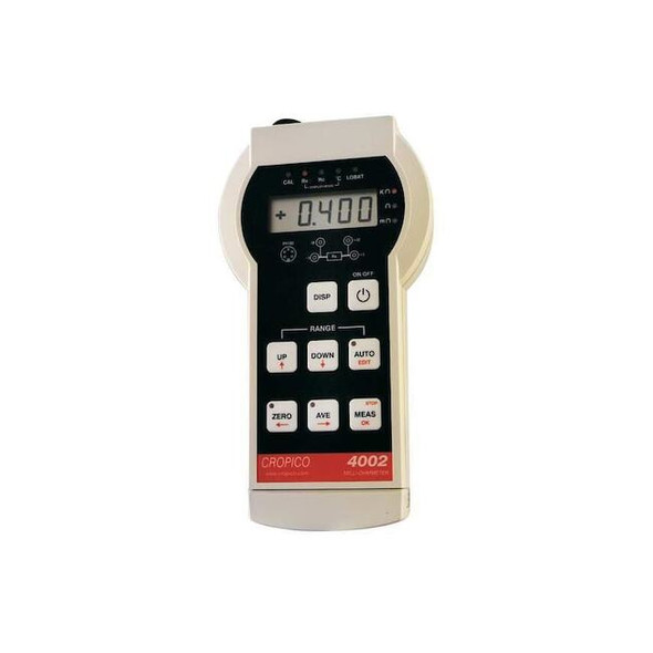 Cropico Micro-ohmmeter,4 mOhm to 400 Ohm DO4002