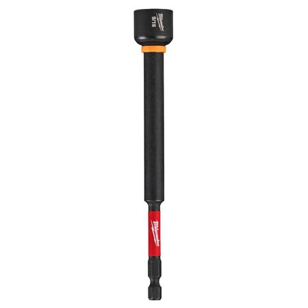 Milwaukee Tool Nut Driver,6 in L,Hex 49-66-4588