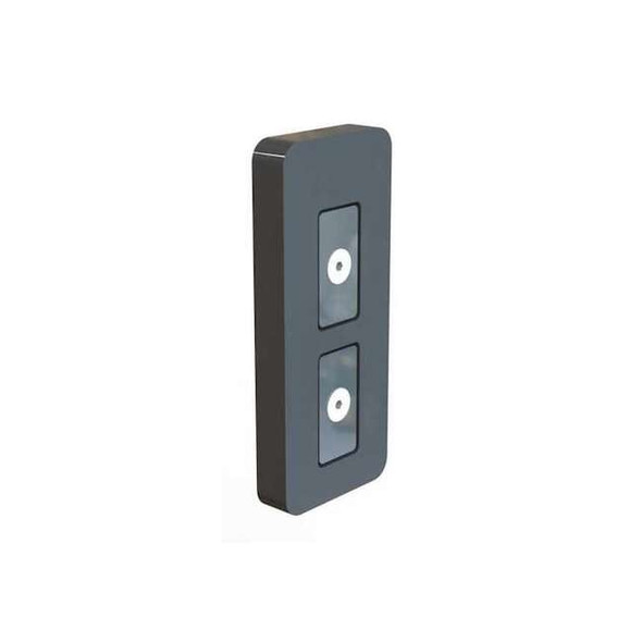 Banner Stakes Magnetic Attachment,Black,Matte PL4190