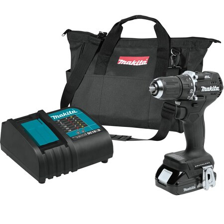 Makita Sub Comp,Driver Drill Kit,1/2 in,1.5 Ah, 1/2 in, 18V DC XFD15SY1B