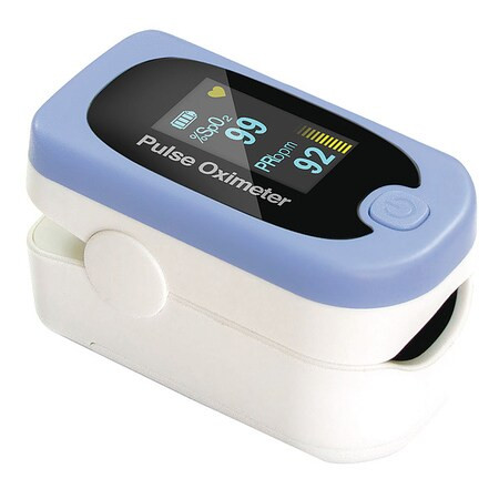 Healthsmart Pulse Oximeter,AAA,1 7/16" L 40-817-000