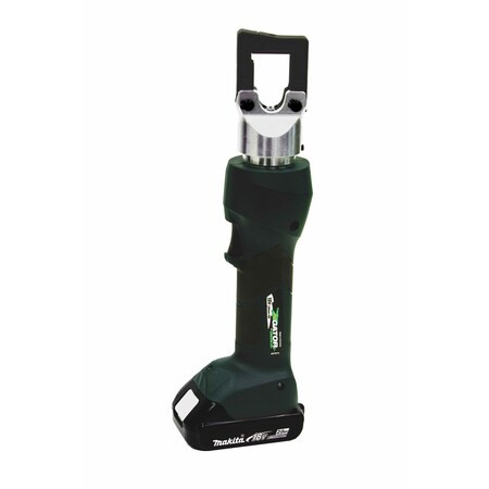 Greenlee In-Line Crimp Tool,Li-Ion,4 tons Force EK410LX11