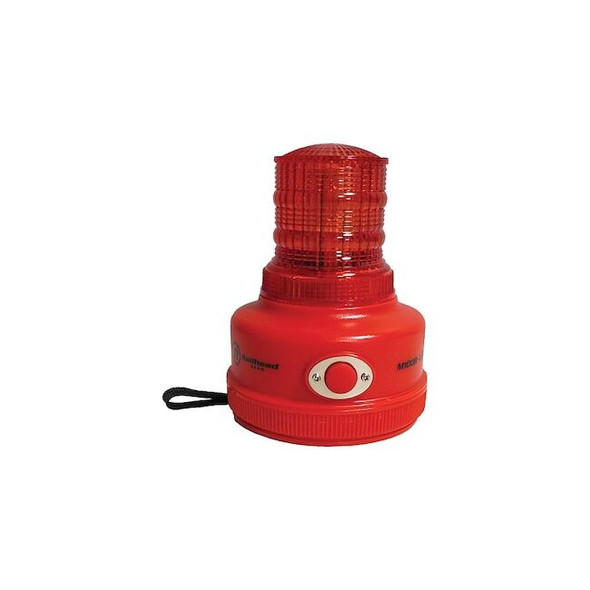 Railhead Gear Warning Light,Red,LED,2 D Batteries M100R-LED