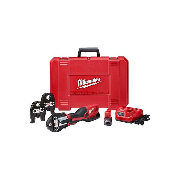 Milwaukee Tool M12 FORCE LOGIC Press Tool Kit w/Jaws 2473-22