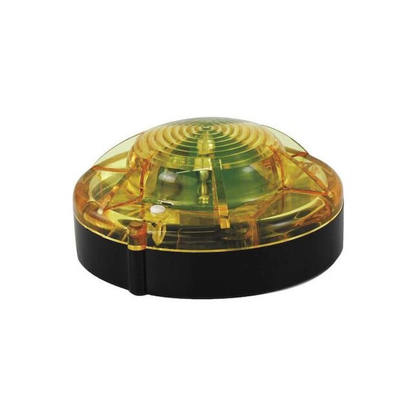 Flarealert LED Road Flare, Yellow, 120 FPM, Magnetic Base YB.2