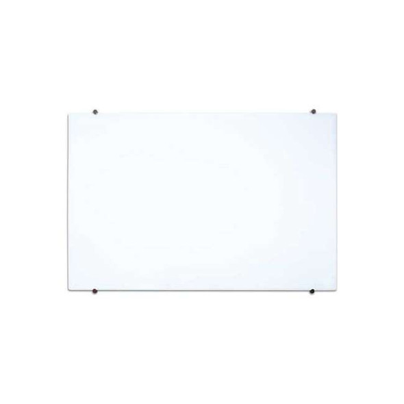 Luxor Magnetic,Wall Mounted Glass Board,67"x47"x55", Glass, 40", 60" WGB6040M