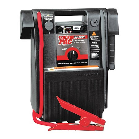 Solar Jump Starter,3000 Peak Amp,12/24V ES1224