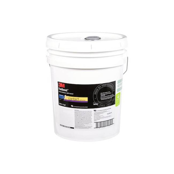 3m Contact Cement, 30NF Series, Clear, 5 gal, Pail 21182