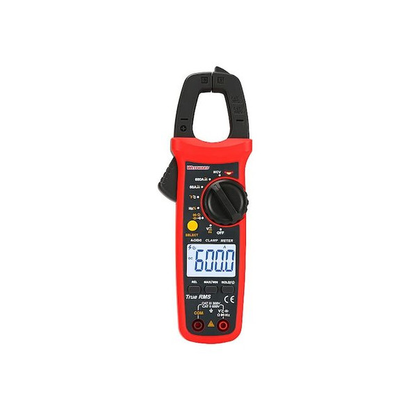 Westward DigitalClampMeter,TRMS,600A,600VAC 800HC3