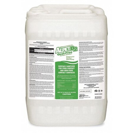 Cleaner, Disinfectant and Sanitizer, 5 gal. Pail, Alcohol