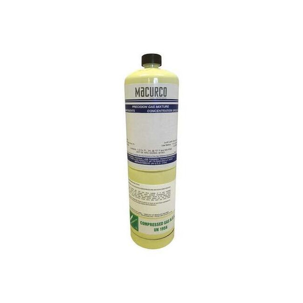Macurco CalibrationGas,Cylinder,17L,CO 37-0081-2124-1