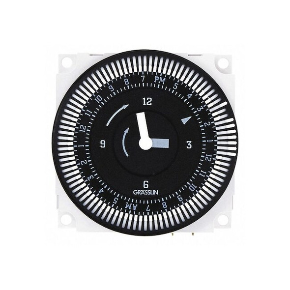 Intermatic Electromechanical Timer,24 hr,SPDT,Steel FM1QTUZ-24U