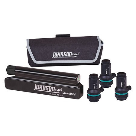 Johnson Level & Tool Alignment Laser,Grn,Vertical Projection 40-6211