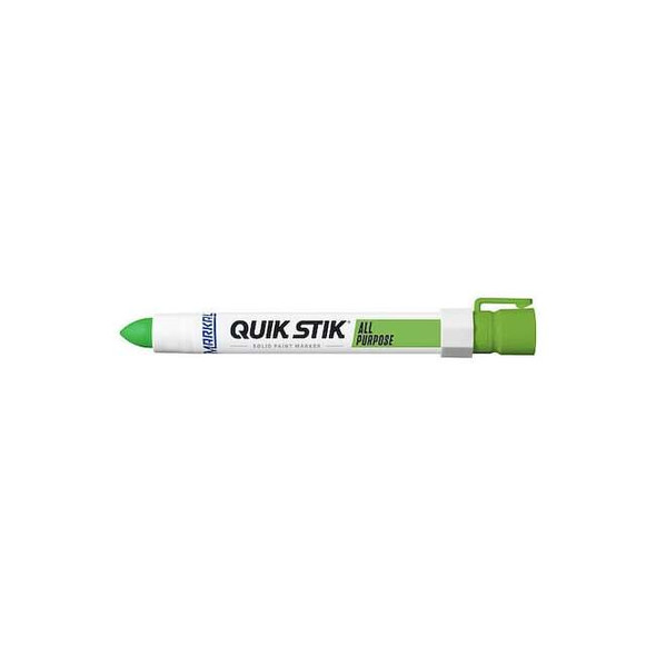 Markal Paint Crayon, Medium Tip, Fluorescent Green Color Family 61042
