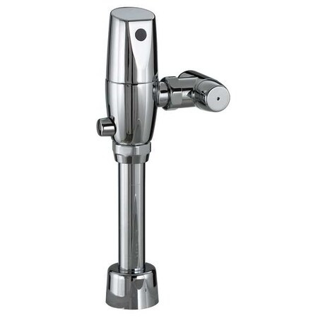 Automatic Flush Valve 1.1 gpf, Chrome, Single Flush, Toilet