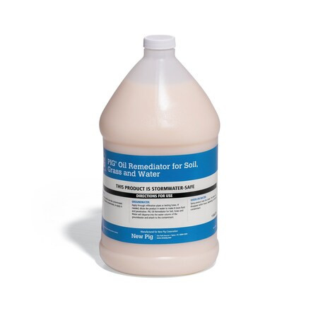 Oil Remediator for Soil, Grass and Water, Remediator, 1 gal. Container