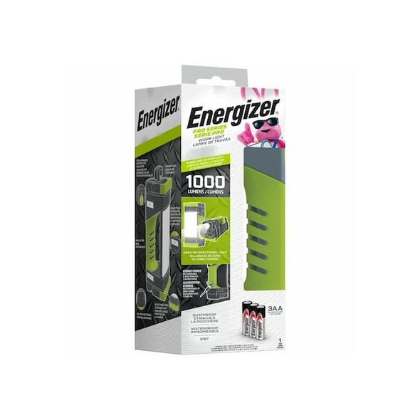 Energizer Worklight, Green, 1,000 lm ENYPWL31