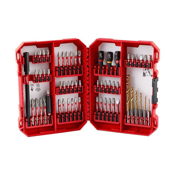 60 pc. Piece Drill and Drive Set, 1/4 in Hex Shank Size