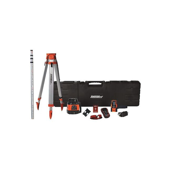 Johnson Level & Tool Laser,Red,Horizontal/Vertical Projection 99-028K