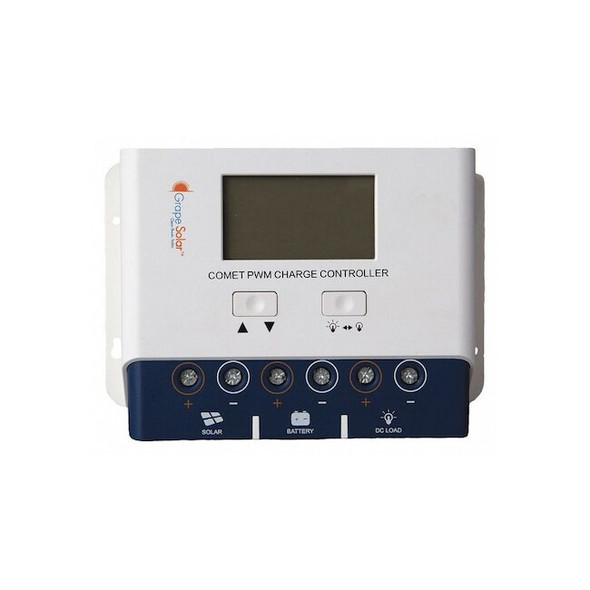 Grape Solar Charge Controller,40A Max. Current GS-PWM-COMET-40
