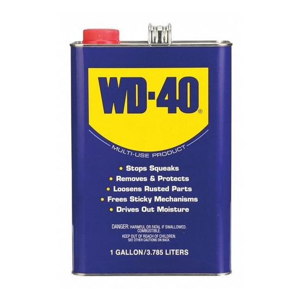 Wd-40 General Purpose Lubricant, -60 to 300 Degrees F, 1 Gal Can, Amber 490118